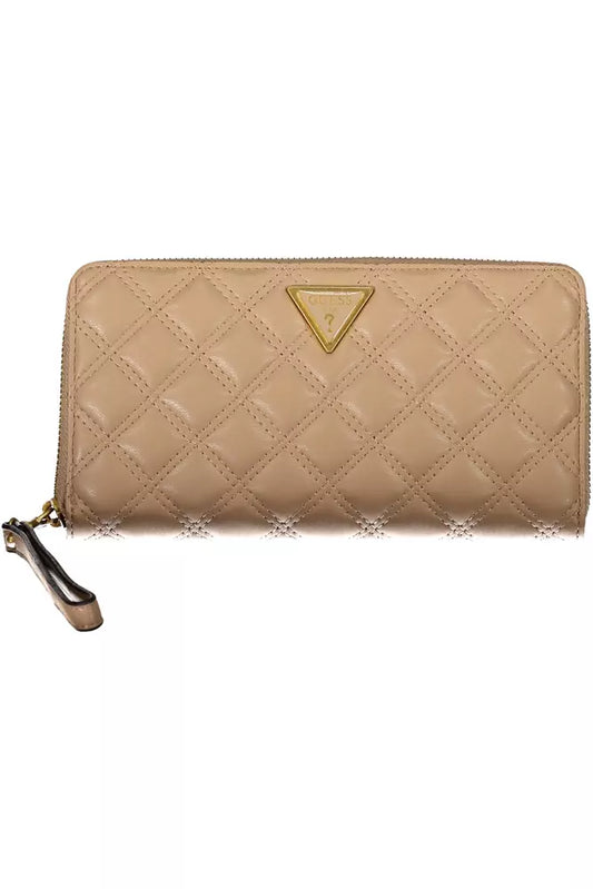 Guess Jeans Beige Women Wallet