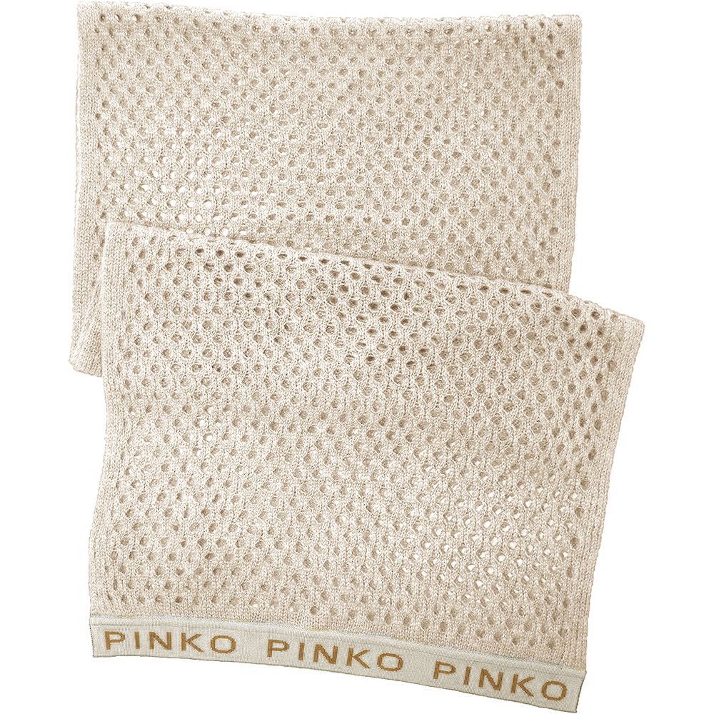 PINKO Beige Scarf